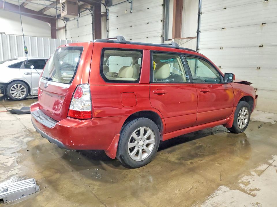2007 Subaru Forester VIN JF1SG65697H705188 COPART salvage auction — FRONT END, Pa - Certificate Of Salvage, sold $425 on 2026-07-31 (photo 3)
