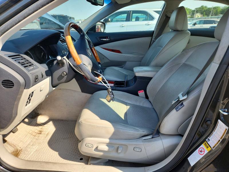 2007 Lexus ES VIN JTHBJ46G472073452 COPART salvage auction — FRONT END, Pa - Certificate Of Salvage, sold $175 on 2026-07-24 (photo 7)