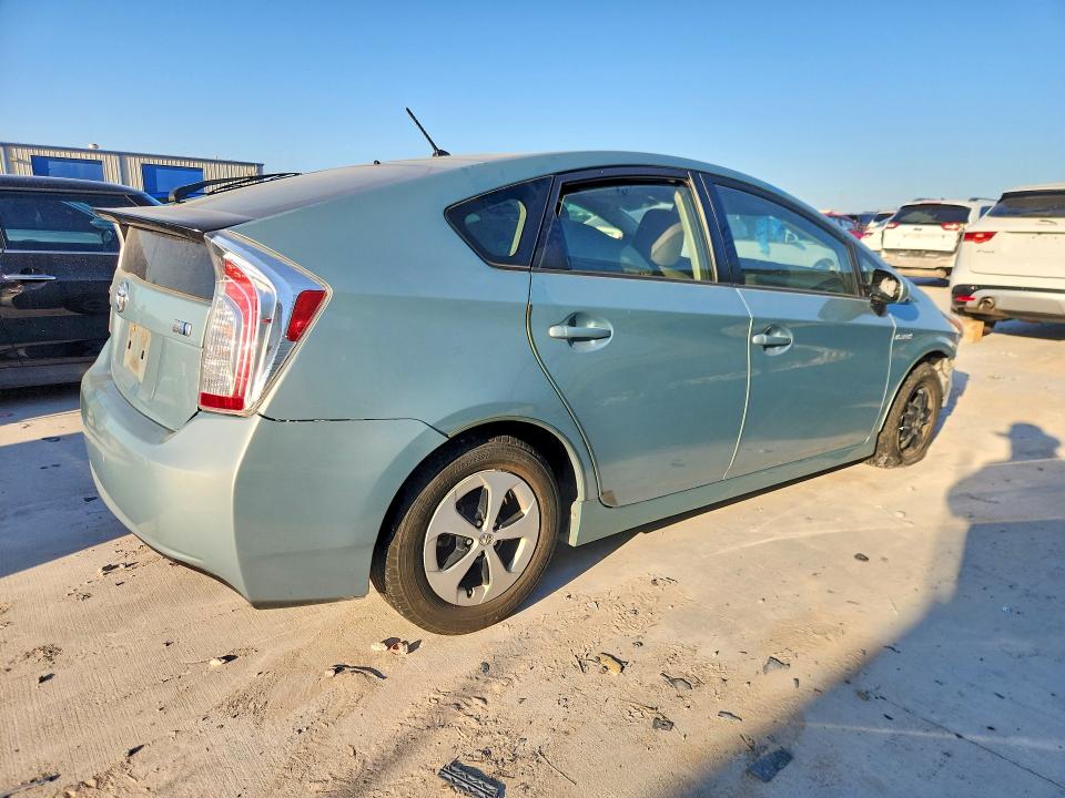 2015 Toyota Prius VIN JTDKN3DU6F1982533 COPART salvage auction — FRONT END, Tx - Salvage Vehicle Title, sold $950 on 2026-07-31 (photo 3)