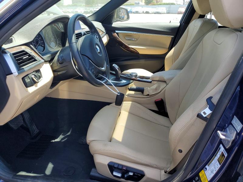 2017 BMW 3er VIN WBA8K3C50HK678878 COPART salvage auction — FRONT END, Ca - Salvage Certificate, sold $3,850 on 2026-07-30 (photo 7)