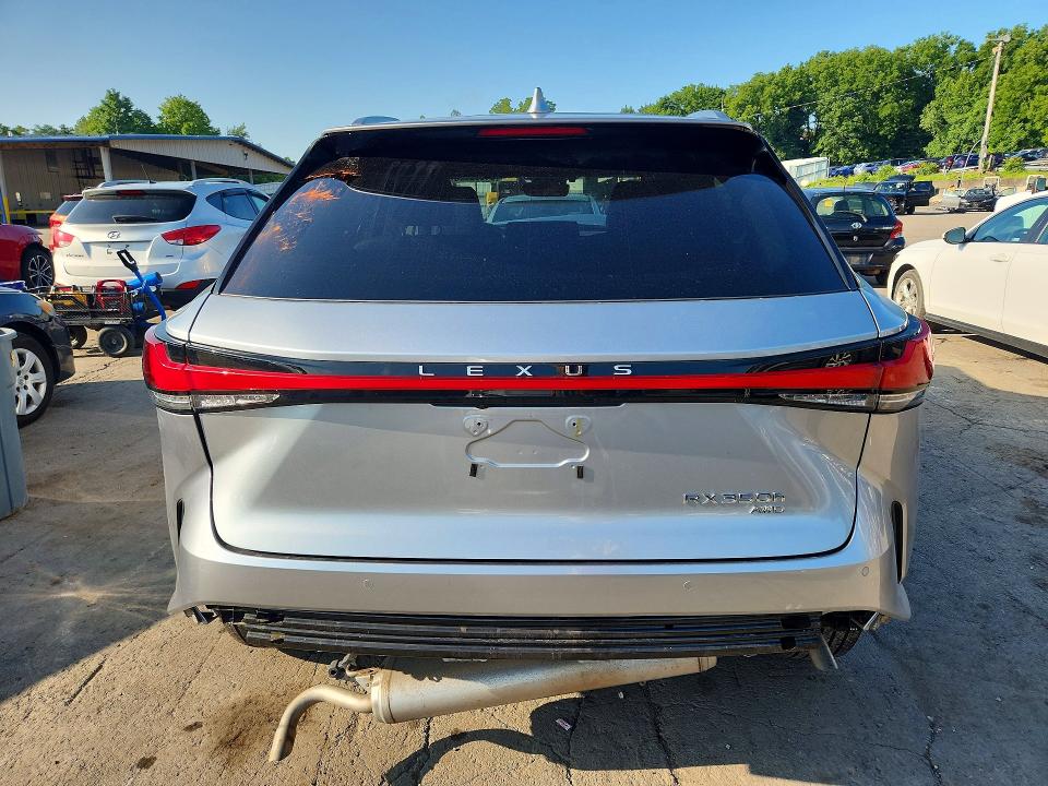 2024 Lexus Rx VIN 2T2BBMCA4RC038831 COPART salvage auction — FRONT END, Ny - Mv-907A Salvage Certificate, sold $13,000 on 2026-07-28 (photo 6)