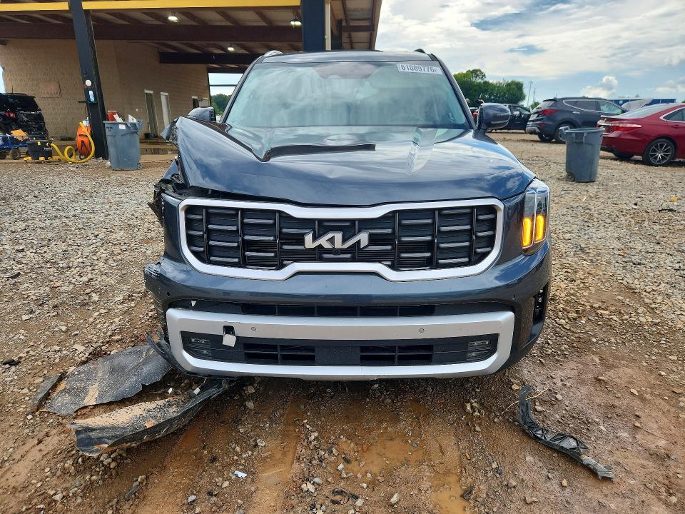 2024 Kia Telluride VIN 5XYP54GC2RG529058 COPART salvage auction — FRONT END, Al - Cert Of Title-Salvage Title, sold $11,200 on 2026-08-26 (photo 5)