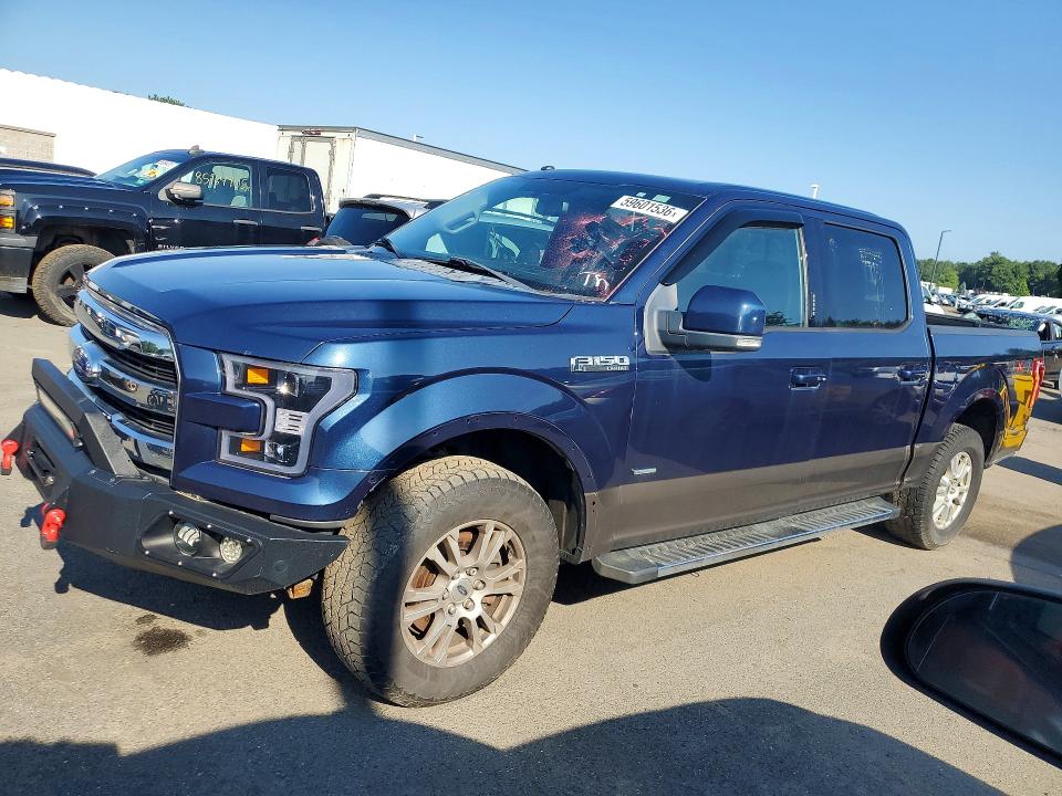 2016 Ford F-150 VIN 1FTEW1EP8GFC63957 COPART salvage auction — MINOR DENT/SCRATCHES, MA - CERTIFICATE OF TITLE (P), sold $9,900 on 2026-08-13 (photo 1)