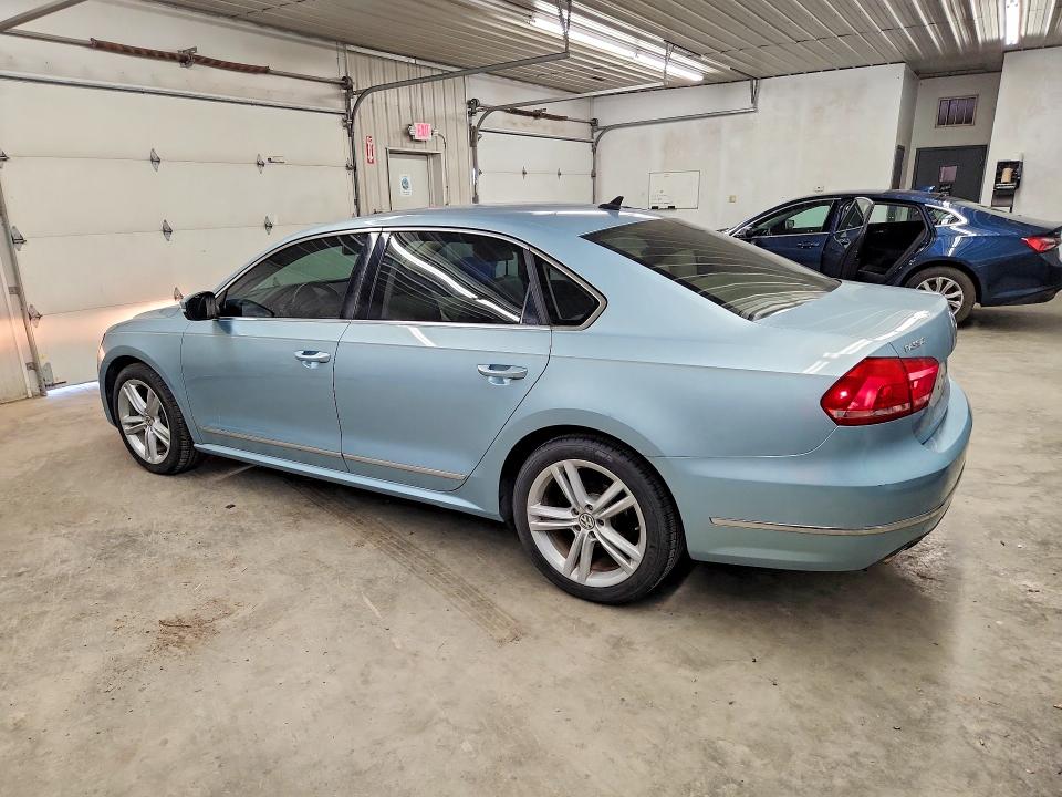 2013 Volkswagen Passat VIN 1VWCN7A38DC061839 COPART salvage auction — FRONT END, In - Certificate Of Title (P), sold $80 on 2026-07-28 (photo 2)