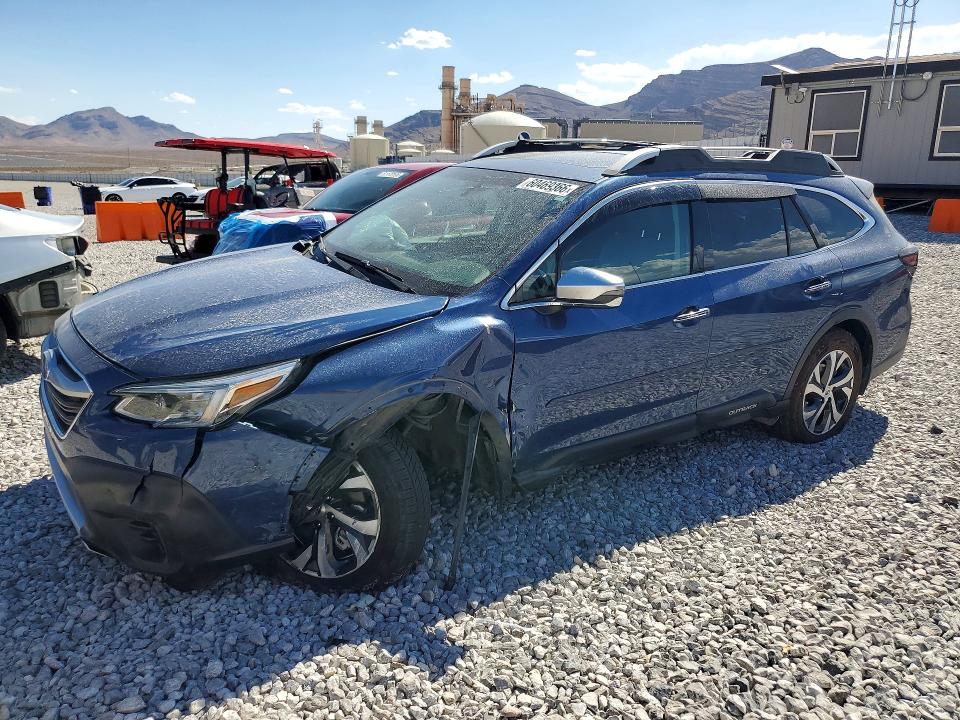 2021 Subaru Outback VIN 4S4BTAPC2M3186033 COPART salvage auction — FRONT END, Salvage Title, sold $300 on 2026-07-27 (photo 1)