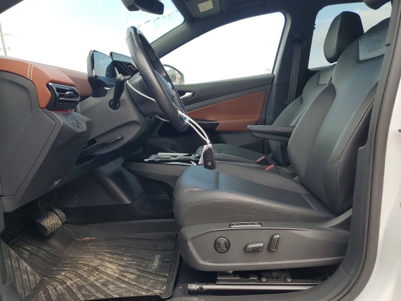2022 Volkswagen Id.4 VIN WVGTMPE27NP072473 COPART salvage auction — FRONT END, Tx - Certificate Of Title, sold $13,400 on 2026-08-27 (photo 7)
