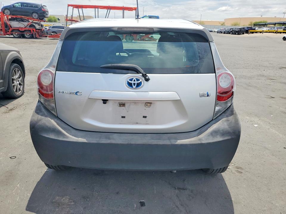 2013 Toyota Prius c VIN JTDKDTB39D1052927 COPART salvage auction — FRONT END, NV - CERTIFICATE OF TITLE, sold $675 on 2026-07-27 (photo 6)