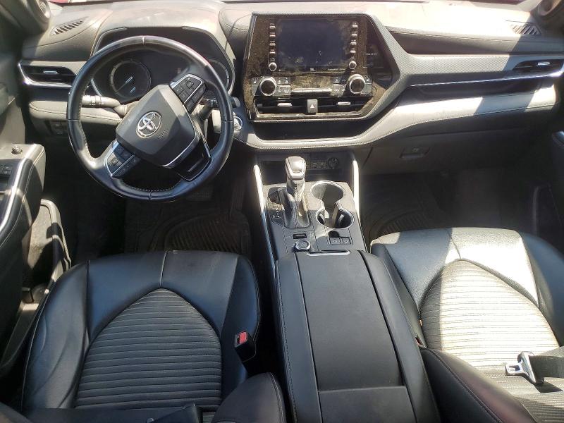 2021 Toyota Highlander VIN 5TDJZRBH0MS067654 COPART salvage auction — MINOR DENT/SCRATCHES, MS - CERTIFICATE OF TITLE, sold $16,300 on 2026-07-24 (photo 8)
