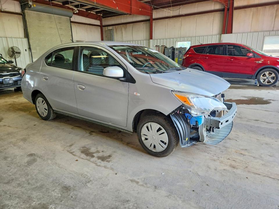 2024 Mitsubishi Mirage VIN ML32FUFJ7RHF19260 COPART salvage auction — FRONT END, NY - CERTIFICATE OF TITLE (P), sold $6,400 on 2026-07-08 (photo 4)