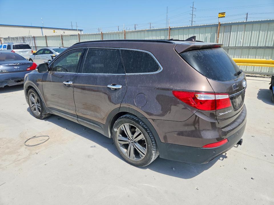 2014 Hyundai Santa fe VIN KM8SR4HF1EU056894 COPART salvage auction — SIDE, Tx - Certificate Of Title, sold $1,900 on 2026-07-25 (photo 2)
