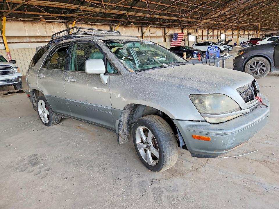 2000 Lexus Rx 300 VIN JT6HF10U0Y0155502 COPART salvage auction — FRONT END, Az - Certificate Of Title (P), sold $500 on 2026-07-20 (photo 4)