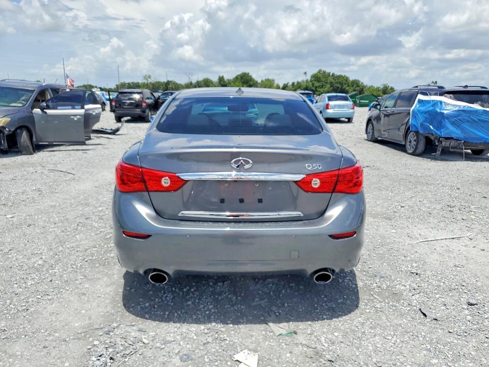 2017 Infiniti Q50 VIN JN1EV7AP6HM732586 COPART salvage auction — MECHANICAL, Fl - Certificate Of Title, sold $825 on 2026-07-31 (photo 6)
