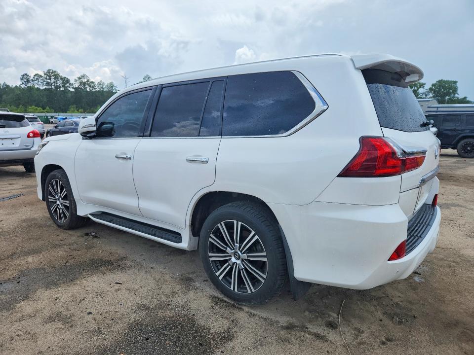 2021 Lexus Lx VIN JTJDY7AX4M4341623 COPART salvage auction — VANDALISM, NY - MV-907A SALVAGE CERTIFICATE, sold $54,000 on 2026-07-22 (photo 2)