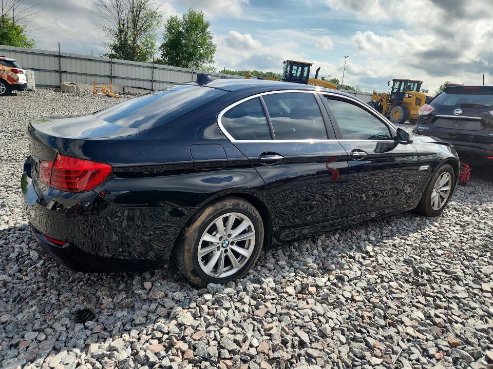 2014 BMW 5er VIN WBA5A7C54ED617739 COPART salvage auction — FRONT END, Wi - Junked Vehicle Bill Of Sale, sold $1,300 on 2026-08-17 (photo 3)