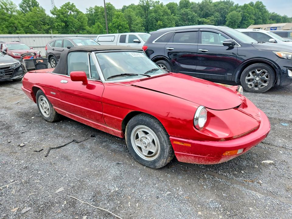 1991 Alfa romeo VIN ZARBB32G1M6005201 COPART salvage auction — FRONT END, Pa - Certificate Of Salvage, sold $1,900 on 2026-07-20 (photo 4)