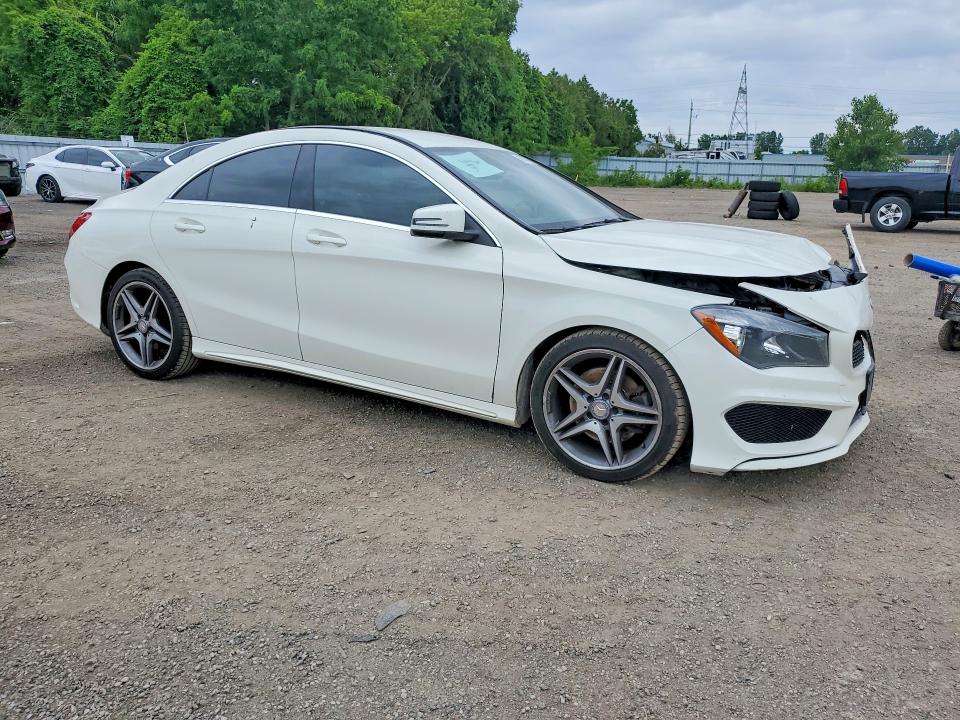 2015 Mercedes-benz Cla-klasse VIN WDDSJ4GB6FN271182 COPART salvage auction — FRONT END, On - Permit Salvage, sold $125 on 2026-07-28 (photo 4)