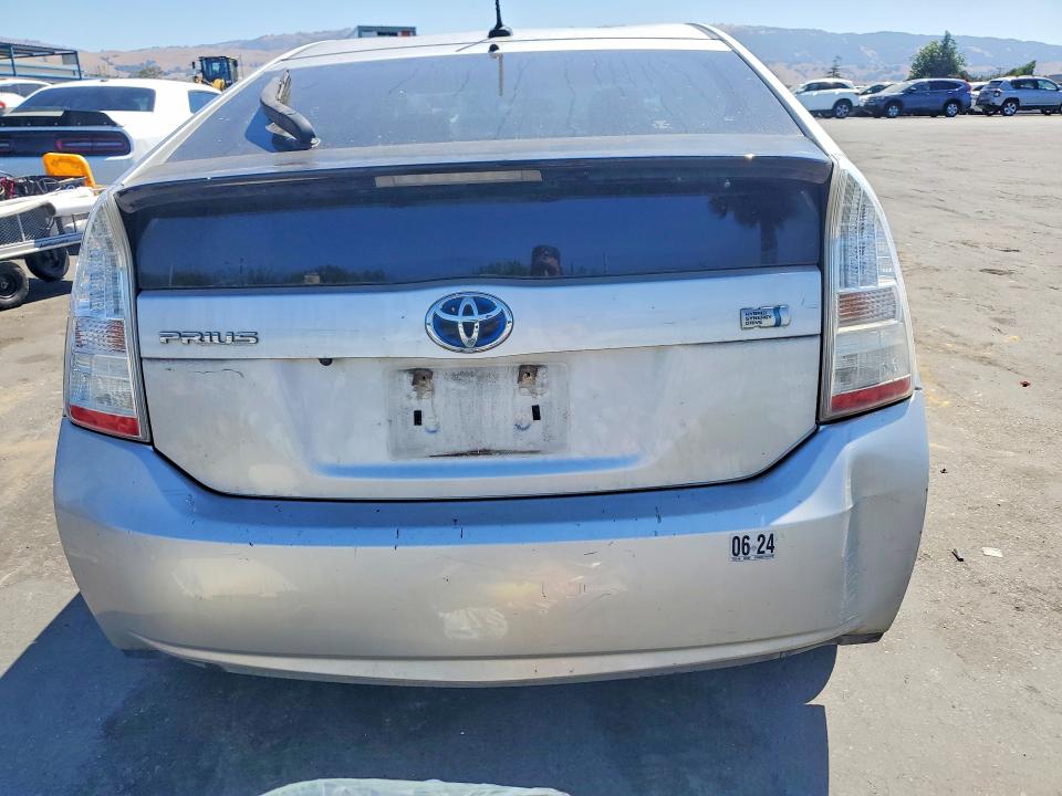 2010 Toyota Prius VIN JTDKN3DU7A0083792 COPART salvage auction — FRONT END, Ca - Salvage Certificate, sold $1,800 on 2026-07-14 (photo 6)