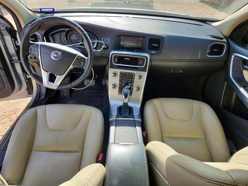2017 Volvo S60 VIN YV126MFL1H2422255 COPART salvage auction — MECHANICAL, Tx - Salvage Vehicle Title, sold $1,450 on 2026-07-09 (photo 8)