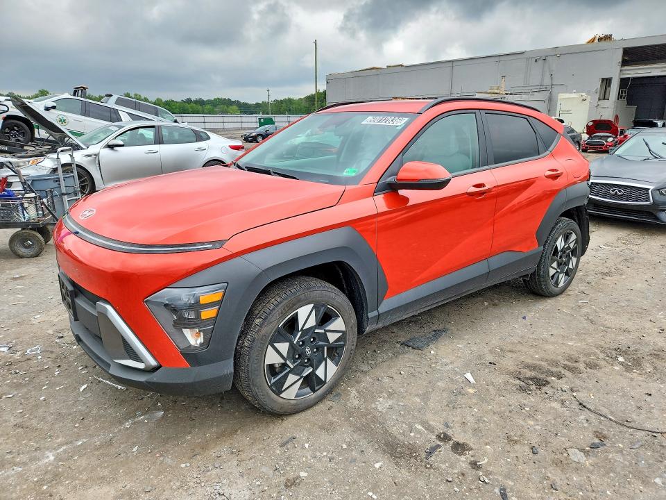 2024 Hyundai Kona VIN KM8HBCAB4RU093962 COPART salvage auction — REAR END, VA - CERTIFICATE OF TITLE, sold $5,300 on 2026-07-20 (photo 1)