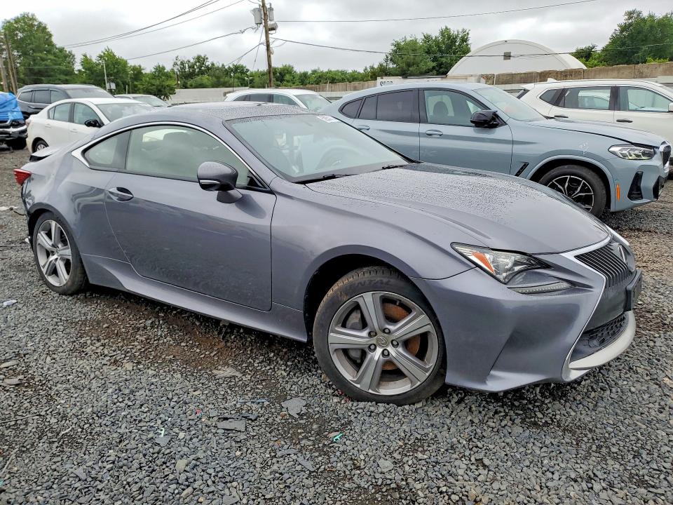 2015 Lexus Rc 350 VIN JTHSE5BC1F5002641 COPART salvage auction — SIDE, NJ - CERT OF TITLE-SALVAGE, sold $3,300 on 2026-07-31 (photo 4)