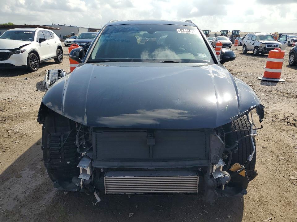 2023 Audi Q5 VIN WA1BBAFY2P2074387 COPART salvage auction — FRONT END, Tx - Salvage Vehicle Title, sold $15,100 on 2026-07-30 (photo 5)