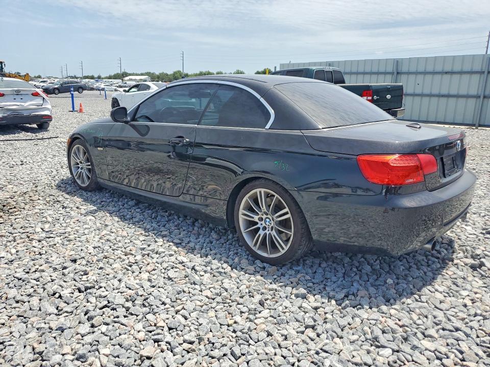 2013 BMW 3er VIN WBADX7C59DE746224 COPART salvage auction — FRONT END, Fl - Cert Of Title Slvg Rebuildable, sold $3,050 on 2026-07-31 (photo 2)