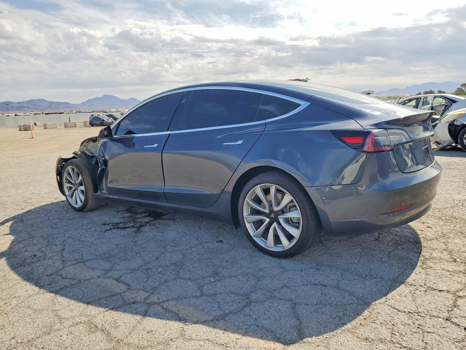 2018 Tesla Model 3 VIN 5YJ3E1EA1JF059521 COPART salvage auction — FRONT END, Nv - Salvage Title, sold $4,600 on 2026-08-23 (photo 2)