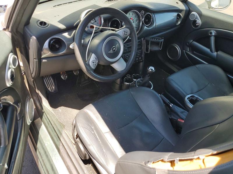 2006 Mini Cooper VIN WMWRH33566TF89054 COPART salvage auction — FRONT END, CA - SALVAGE CERTIFICATE, sold $575 on 2026-08-10 (photo 8)