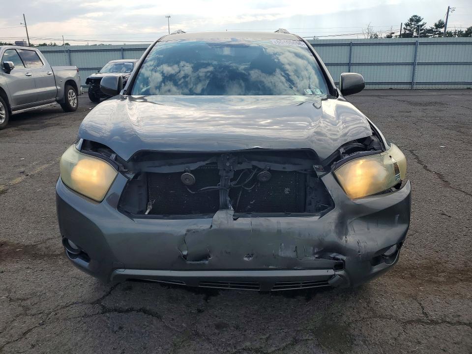 2008 Toyota Highlander VIN JTEES43AX82009988 COPART salvage auction — FRONT END, PA - CERTIFICATE OF SALVAGE, sold $1,550 on 2026-07-28 (photo 5)