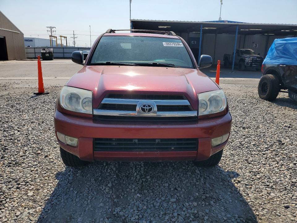 2005 Toyota 4runner VIN JTEBU14R858041394 COPART salvage auction — UNDERCARRIAGE, CO - DIS/DLR/EXP ONLY CLEAN TITLE, sold $2,300 on 2026-07-21 (photo 5)