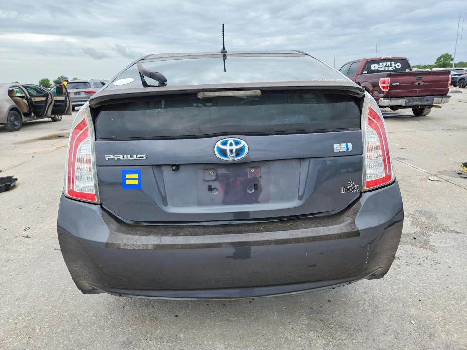 2014 Toyota Prius VIN JTDKN3DU3E0380807 COPART salvage auction — MINOR DENT/SCRATCHES, La - Certificate Of Title, sold $70 on 2026-07-29 (photo 6)