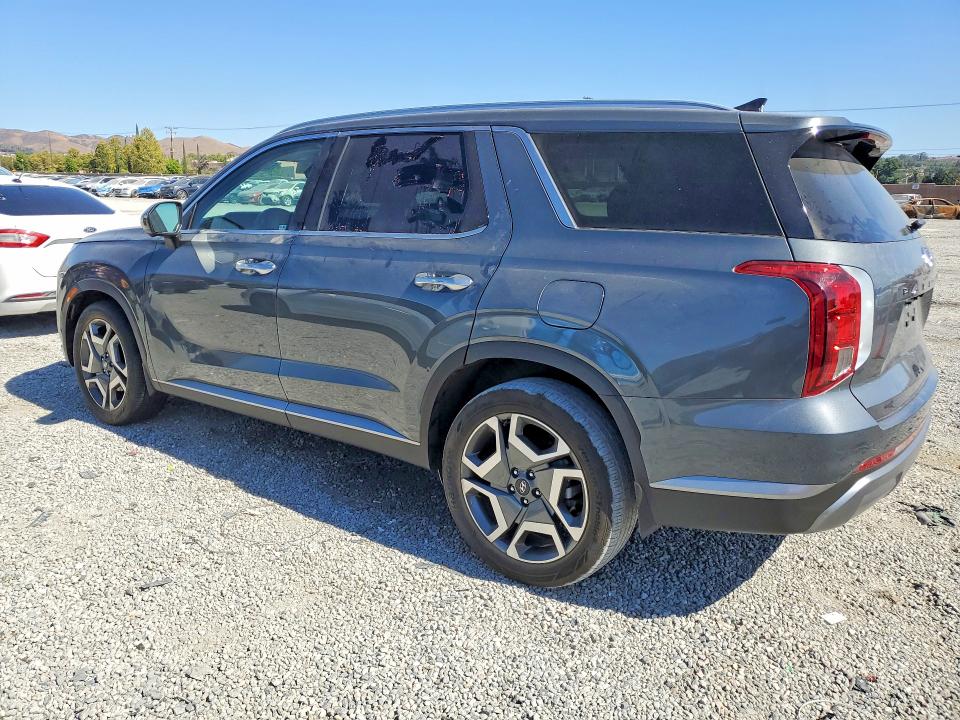 2025 Hyundai Palisade VIN KM8R44GE0SU896019 COPART salvage auction — FRONT END, Ca - Salvage Certificate, sold $16,100 on 2026-08-19 (photo 2)