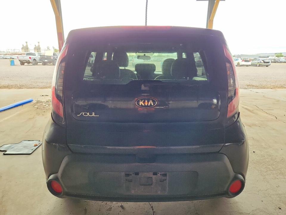 2015 Kia Soul VIN KNDJN2A29F7199132 COPART salvage auction — FRONT END, AZ - CERT OF TITLE-RESTORED SALVAGE, sold $300 on 2026-07-27 (photo 6)