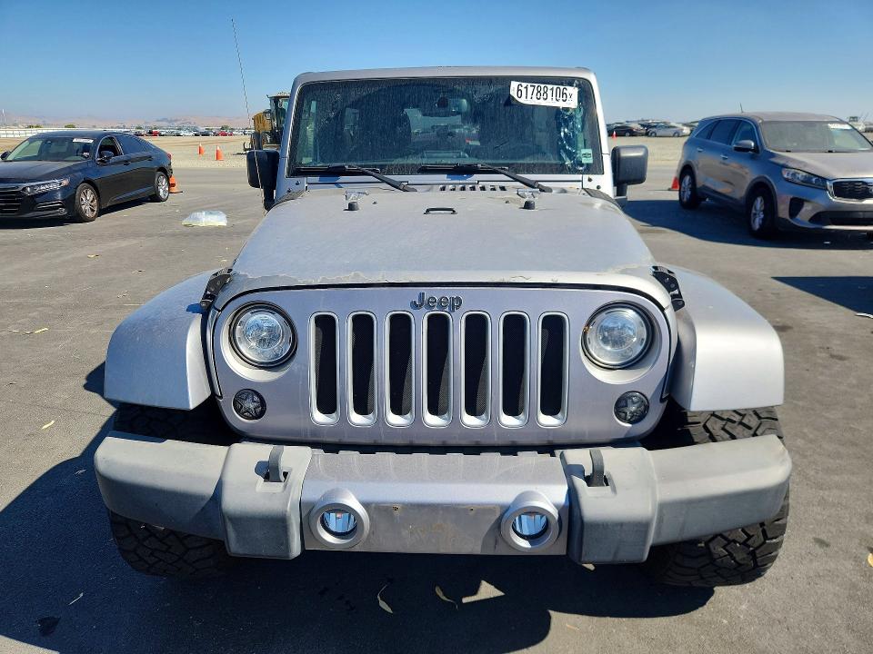 2017 Jeep Wrangler / VIN 1C4HJWEG7HL636479 COPART salvage auction — VANDALISM, Ca - Salvage Certificate, sold $8,300 on 2026-08-31 (photo 5)