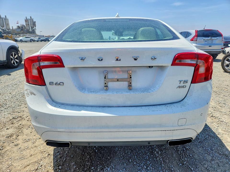 2015 Volvo S60 VIN YV1612TC3F1310052 COPART salvage auction — SIDE, Ca - Salvage Certificate, sold $2,300 on 2026-08-11 (photo 6)