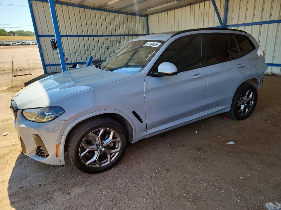 2023 BMW X3 VIN 5UX53DP02P9P70344 — COPART salvage auction photo