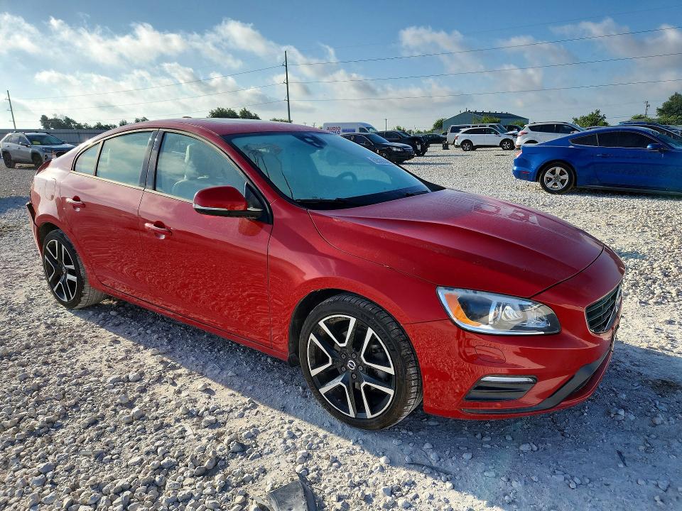2018 Volvo S60 VIN YV126MFL3J2467090 COPART salvage auction — REAR END, Tx - Salvage Vehicle Title, sold $1,050 on 2026-08-06 (photo 4)