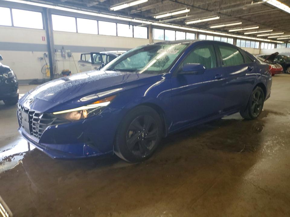 2021 Hyundai Elantra VIN KMHLS4AG7MU187368 COPART salvage auction — FRONT END, Fl - Certificate Of Title, sold $5,100 on 2026-07-20 (photo 1)