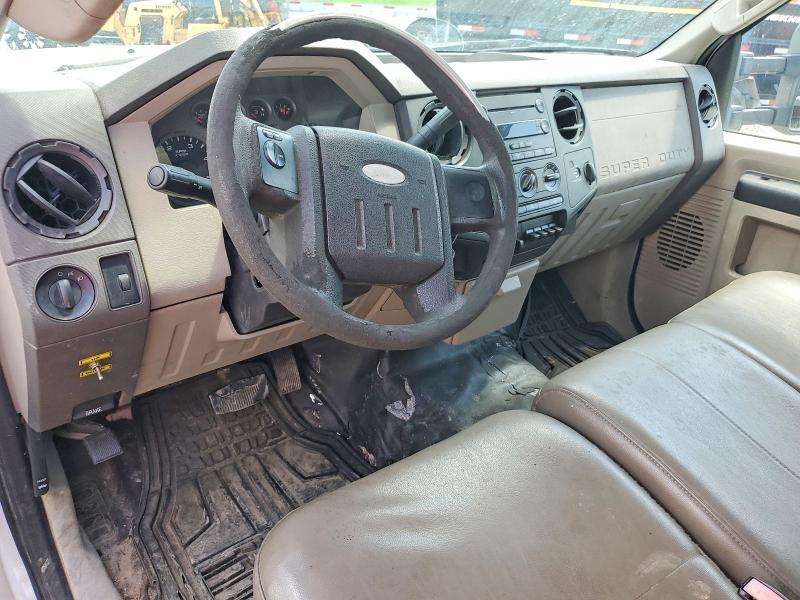 2008 Ford F-550 super duty VIN 1FDAF57R78ED23119 COPART salvage auction — MINOR DENT/SCRATCHES, Fl - Certificate Of Title, sold $8,600 on 2026-08-18 (photo 8)