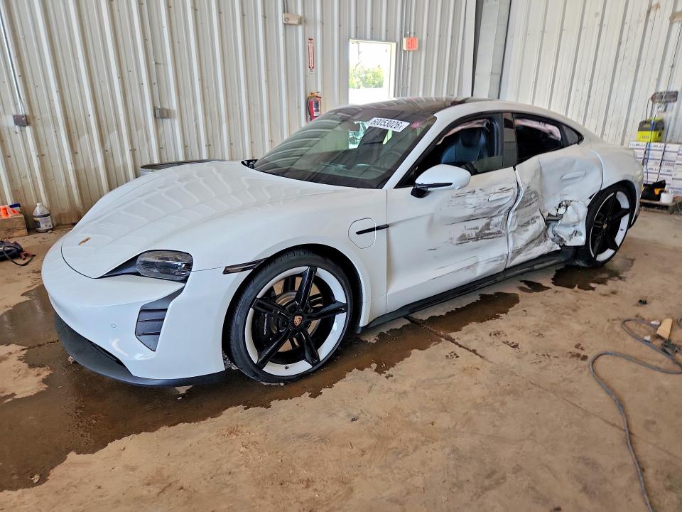 2021 Porsche Taycan VIN WP0AB2Y12MSA43646 COPART salvage auction — SIDE, Wi - Cert Of Title-Claim Paid, sold $27,250 on 2026-08-10 (photo 1)