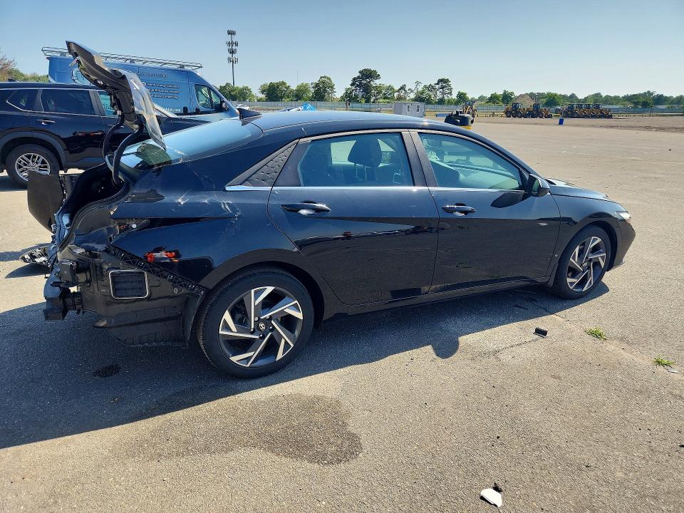 2024 Hyundai VIN KMHLS4DG5RU800025 COPART salvage auction — REAR END, Ny - Mv-907A Salvage Certificate, sold $6,100 on 2026-07-27 (photo 3)