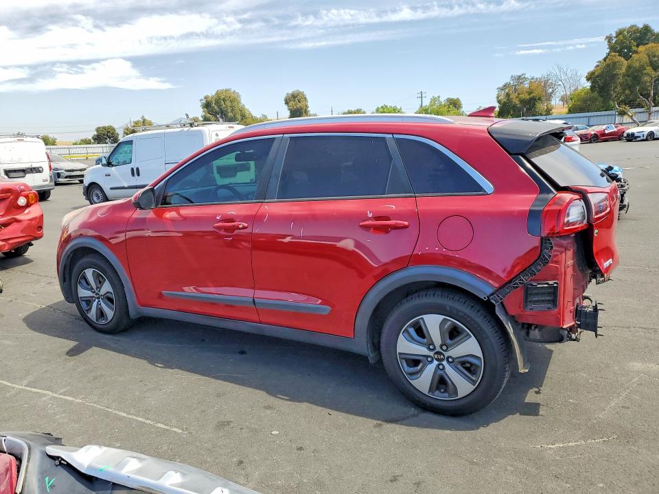 2017 Kia Niro VIN KNDCB3LC8H5048228 COPART salvage auction — REAR END, Ca - Salvage Certificate, sold $1,700 on 2026-07-27 (photo 2)