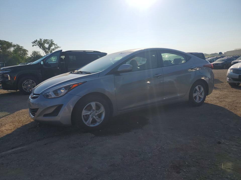 2014 Hyundai Elantra VIN KMHDH4AE4EU164150 COPART salvage auction — MECHANICAL, Ia - Salvage W/Salvage History, sold $550 on 2026-07-31 (photo 1)