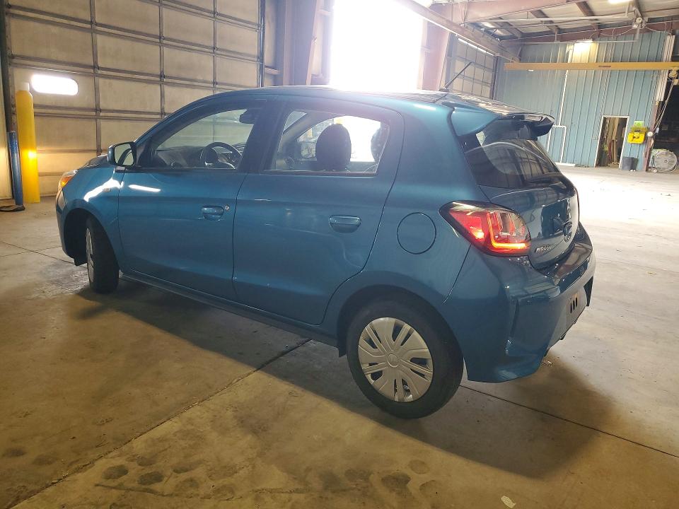2024 Mitsubishi Mirage VIN ML32AUHJ4RH021154 COPART salvage auction — UNDERCARRIAGE, IA - CERTIFICATE OF TITLE (P), sold $6,800 on 2026-07-13 (photo 2)