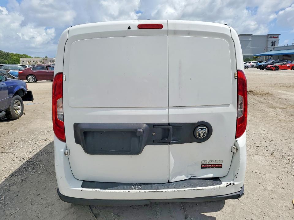 2016 Ram Promaster city VIN ZFBERFBT4G6C23936 COPART salvage auction — FRONT END, MI - CERTIFICATE OF TITLE, sold $875 on 2026-07-31 (photo 6)