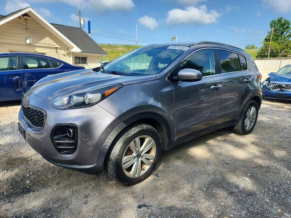 2019 Kia Sportage VIN KNDPMCAC1K7561623 COPART salvage auction — VANDALISM, Oh - Cert Of Title-Salvage, sold $2,350 on 2026-07-15 (photo 1)