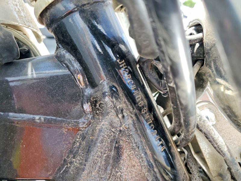 2003 Honda Vt VIN JH2RC44063M703414 COPART salvage auction — NORMAL WEAR, Tx - Certificate Of Title, sold $375 on 2026-07-31 (photo 9)