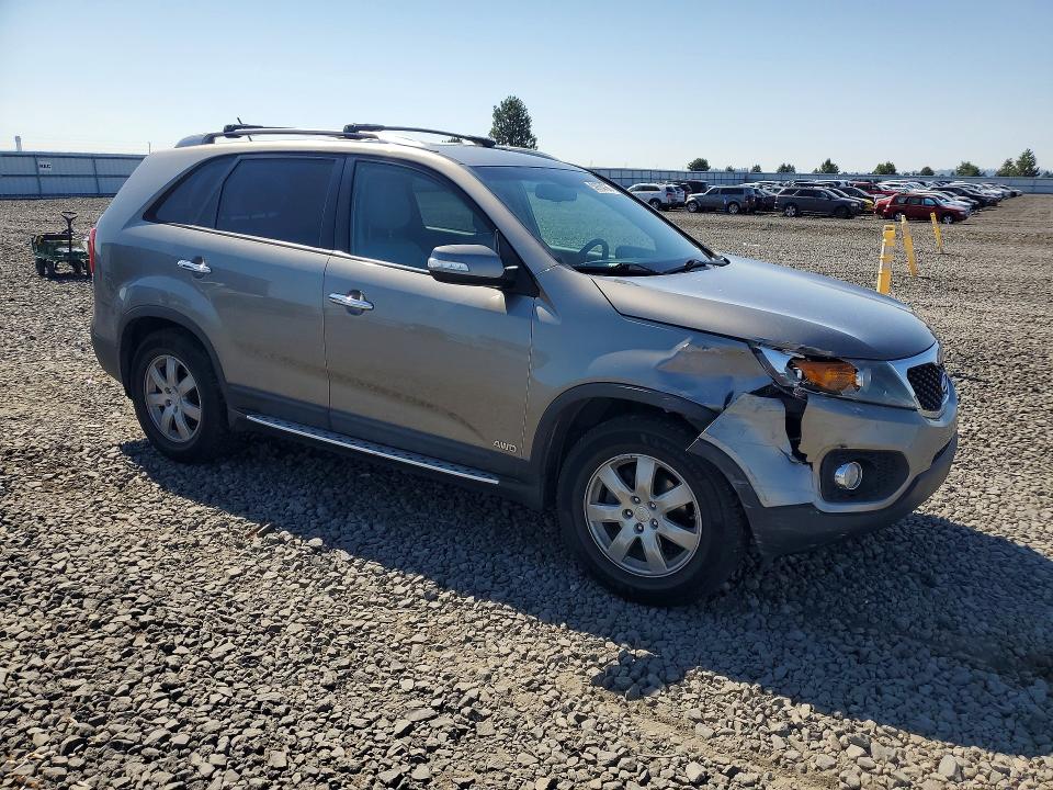 2013 Kia Sorento VIN 5XYKTCA68DG343837 COPART salvage auction — FRONT END, WA - BILL OF SALE, sold $35 on 2026-07-29 (photo 4)