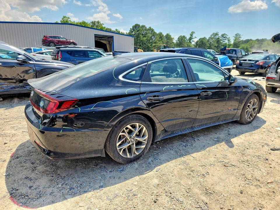 2020 Hyundai Sonata VIN 5NPEL4JA2LH057447 COPART salvage auction — FRONT END, Va - Cert Of Title - Salvage, sold $1,100 on 2026-07-28 (photo 3)