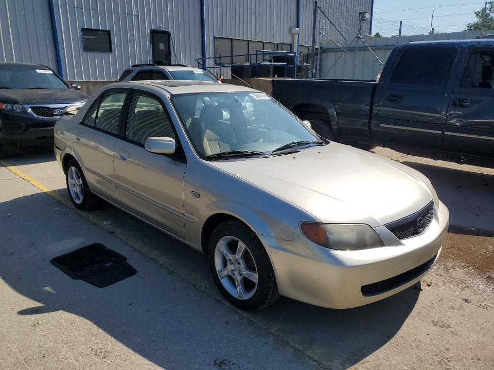 2003 Mazda Protege VIN JM1BJ225X31203163 COPART salvage auction — REAR END, Ky - Cert Of Title-Salvage, sold $350 on 2026-07-22 (photo 4)